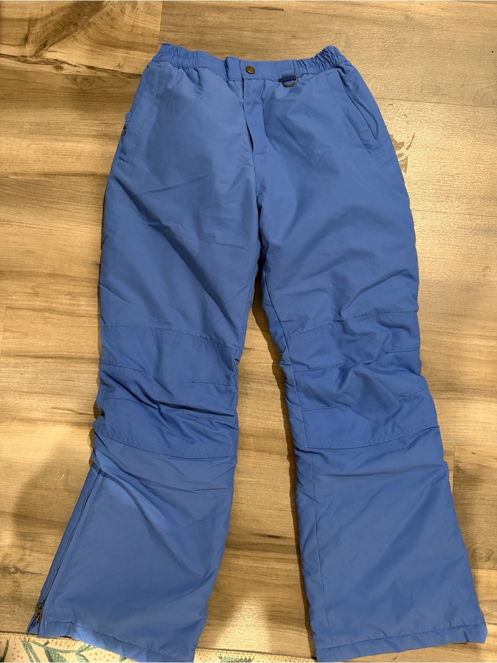 Land’s End Kids size 12 Blue Insulated Ski/Snow Pants “grow along”